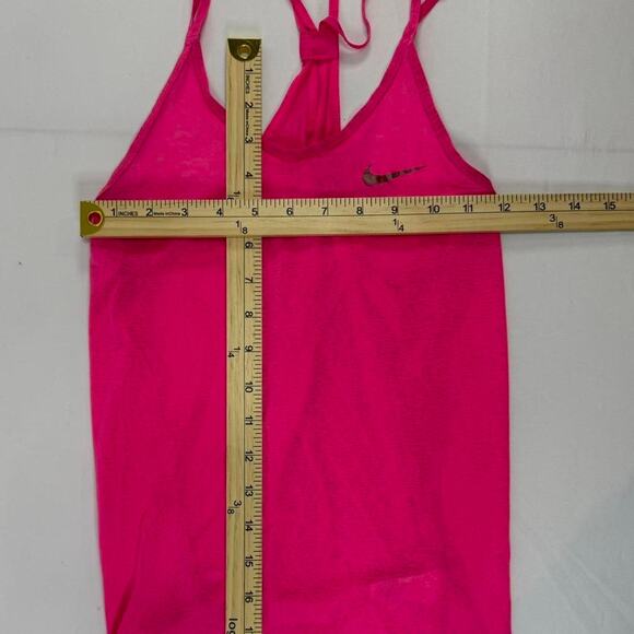 Nike Open Back Pink Cami Size Small - Picture 4 of 4